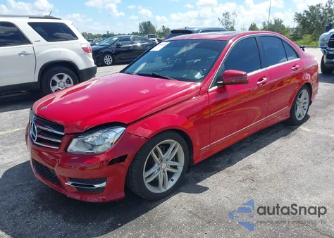 2014 Mercedes-Benz C-Class C 300 from USA, damaged, VIN WDDGF8AB2EA943252